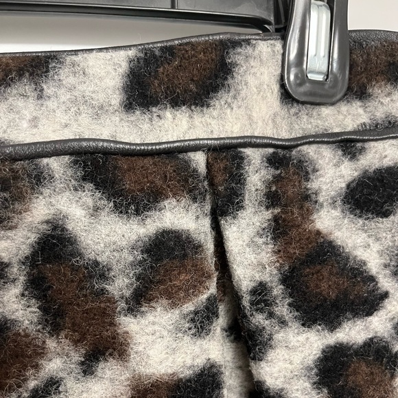 Sea Wool Animal Print Skirt - Picture 7 of 11